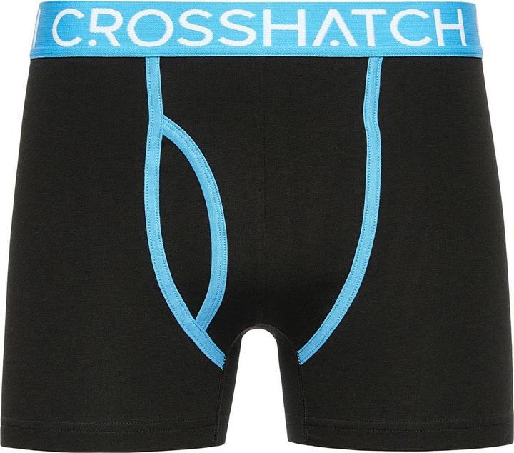 Actual product image Crosshatch Mens Trioglow Boxer Shorts (Pack of 3) (S, pack of 3)