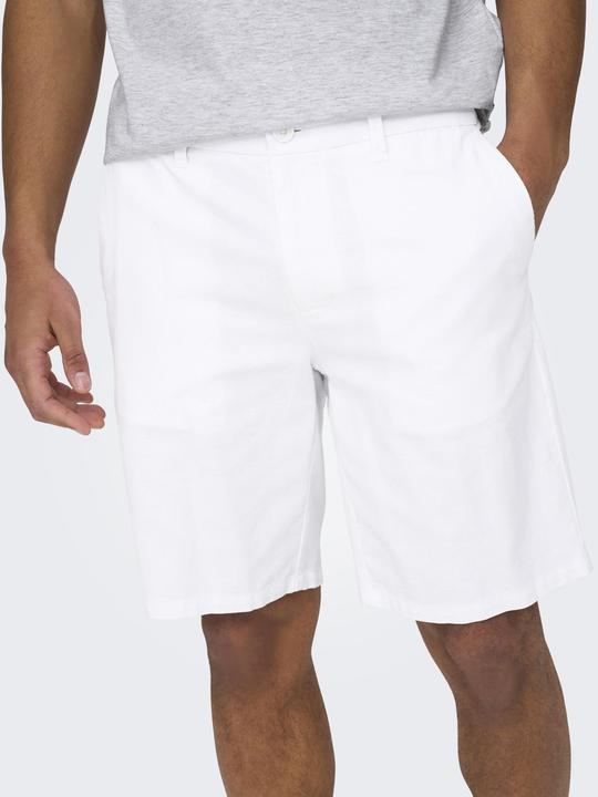 Produktbild Only & Sons ONSMARK 0011 COTTON LINEN SHORTS Chino Shorts (L)