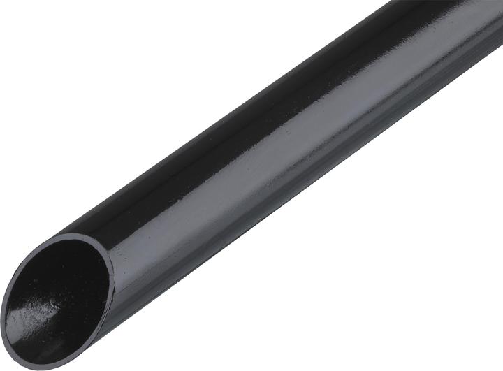 Produktbild Fränkische Rohrwerke Stahlpanzer-Rohr Steck- schwarz lackiert M20 (300 cm)