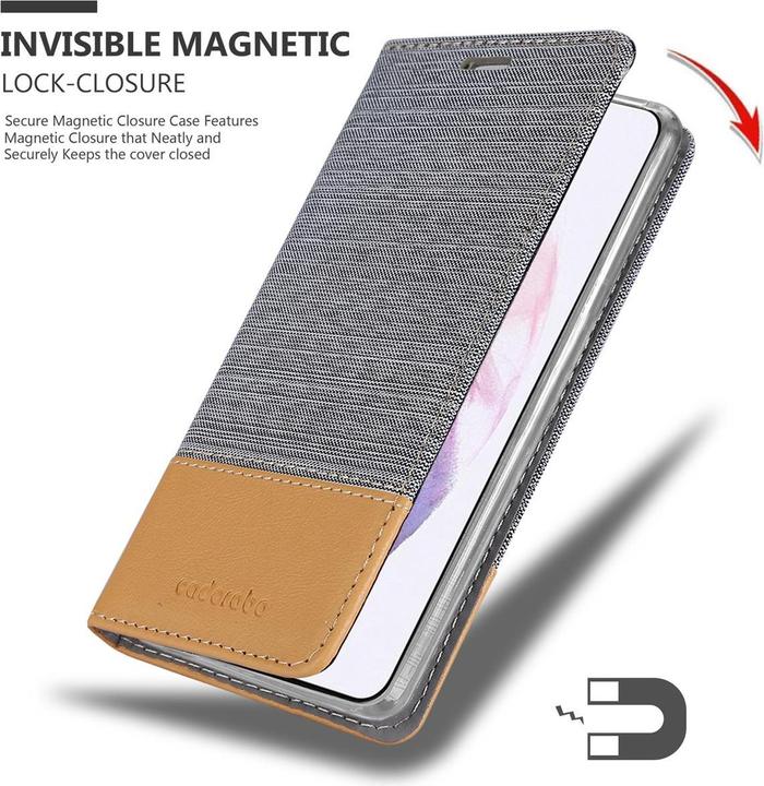 Productafbeelding Cadorabo Boek Jeans Optiek Cover (Samsung Galaxy S21+)