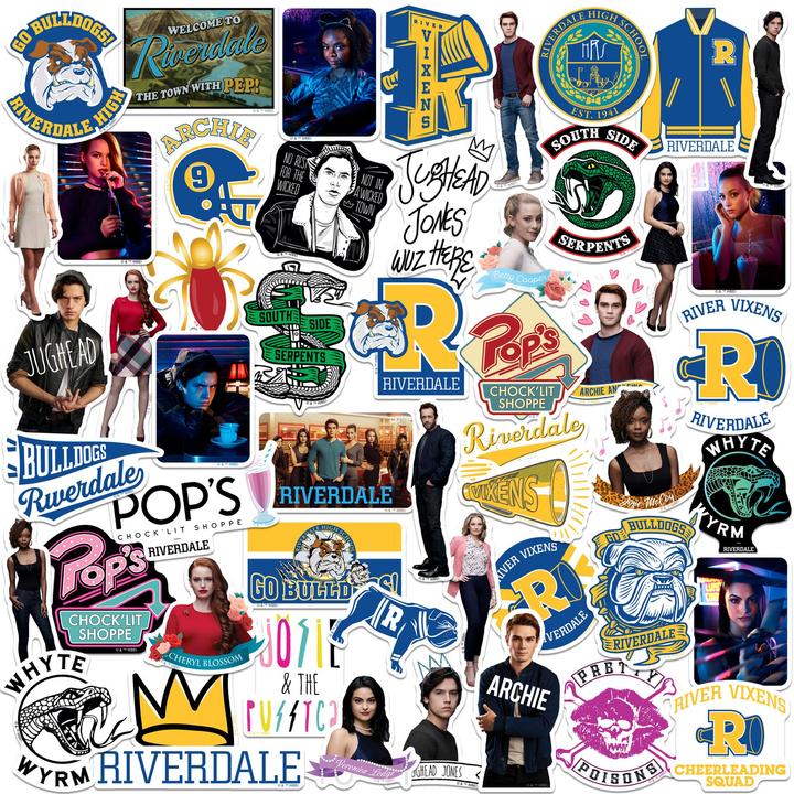 Produktbild Riverdale Aufkleber Deluxe 100erPack Vinyl