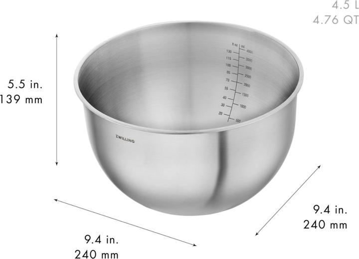 Actual product image Zwilling 3-piece Fresh & Save Bowls bowl set (4.50 l, 3 x)