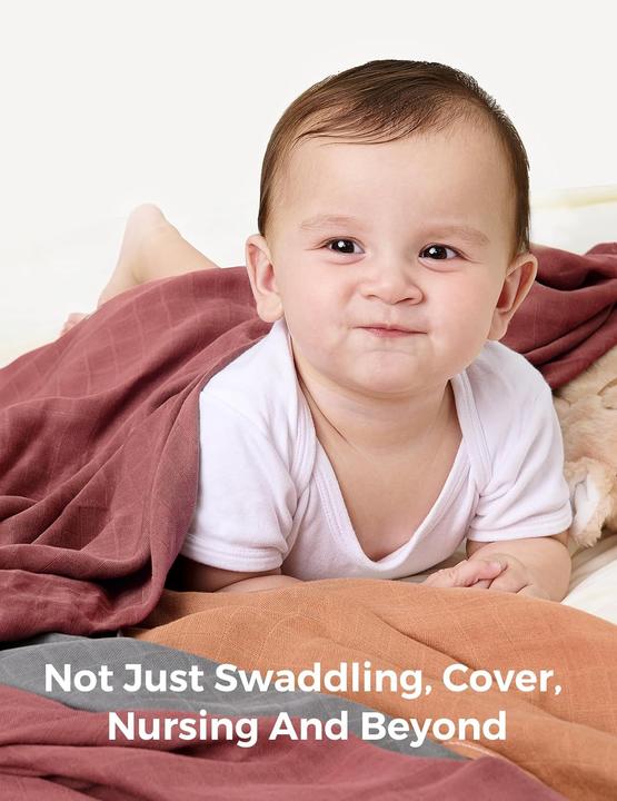 Immagine prodotto Momcozy Coperta Swaddle (120 cm, 120 cm)