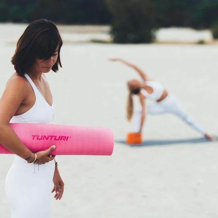 Produktbild Tunturi TPE Yogamatte Rutschfest Anthrazit 3 mm (3 mm)
