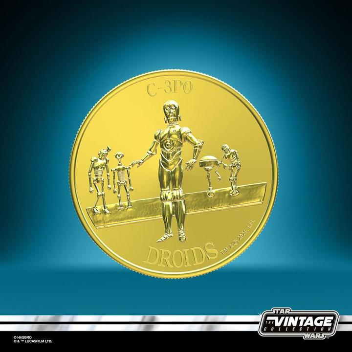 Actual product image Hasbro Star Wars: Droids Vintage Collection Action Figure 2021 Sea-Threepio (C-3PO)