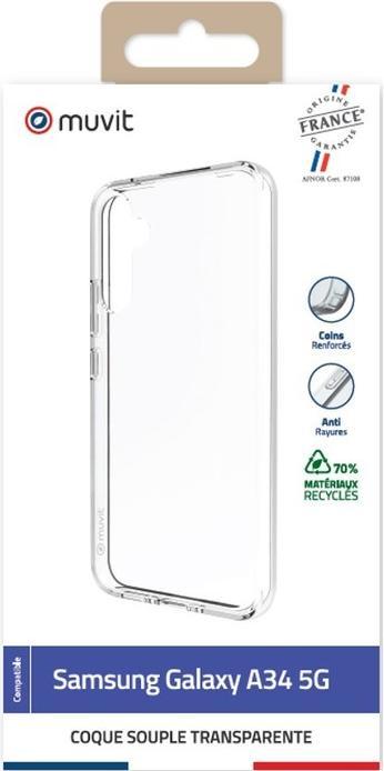 Produktbild Muvit Hülle Recycelt Series (Samsung Galaxy A34 5G)