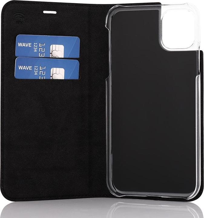 Actual product image Wave BookCase suojakotelo, iPhone 11, musta (Apple iPhone 11)