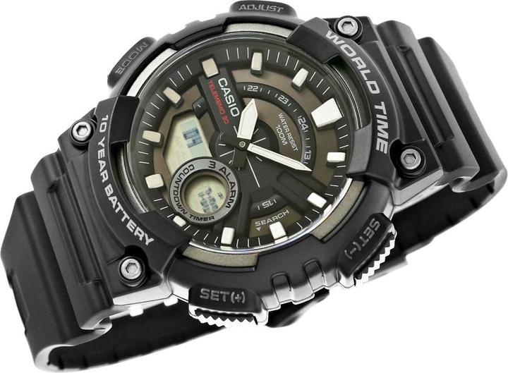 Actual product image Casio AEQ-110W-1AVDF Herrenuhr (Analogue wristwatch, Digital watch)