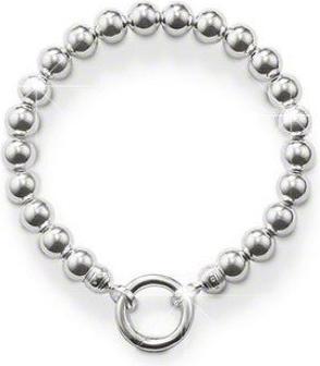 Actual product image Hermex Solid bracelet silver plated - 19cm Silvery (19 cm, Silver-plated metal alloy)