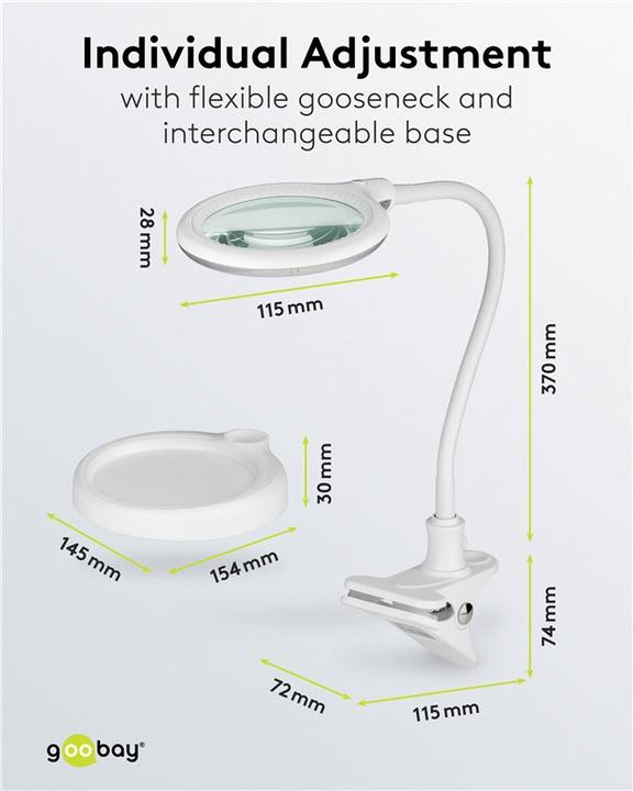 Produktbild Goobay Lupenleuchte (480 lm)