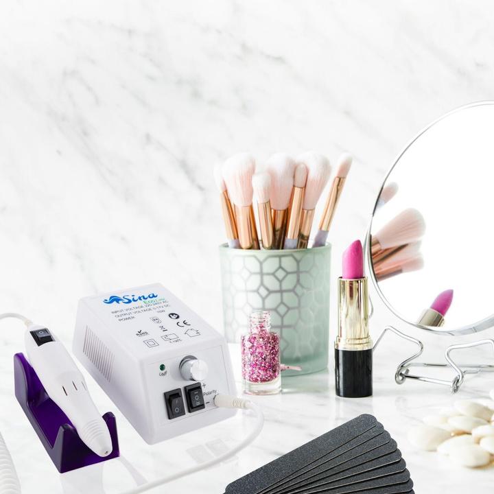 Image du produit Sina Set de fraises à ongles - DR-298 Blanc
