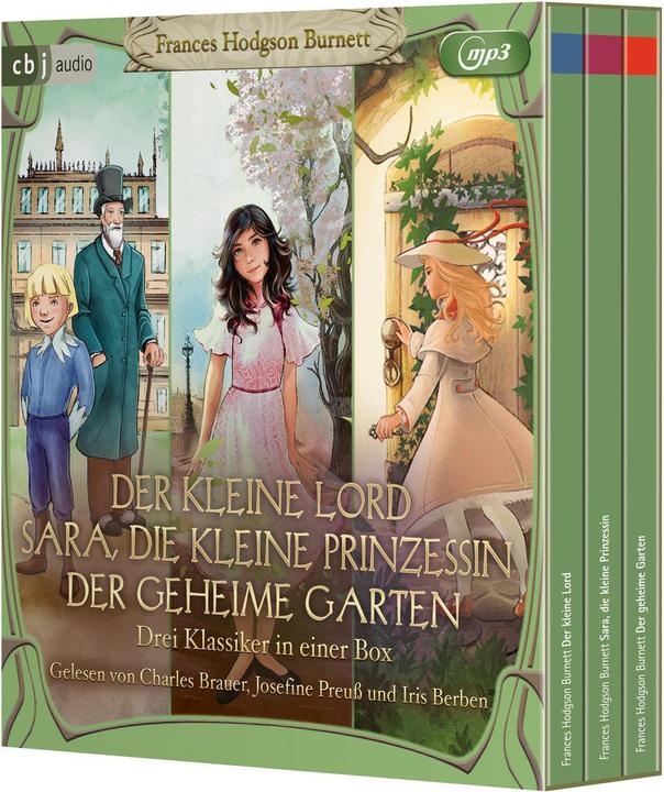 Produktbild Der kleine Lord Sara, die kleine Prinzessin Der geheime G (Josefine Preuss, Charles Brauer, Felix Mayer, Frances Hodgson Burnett, Iris Berben, Deutsch)