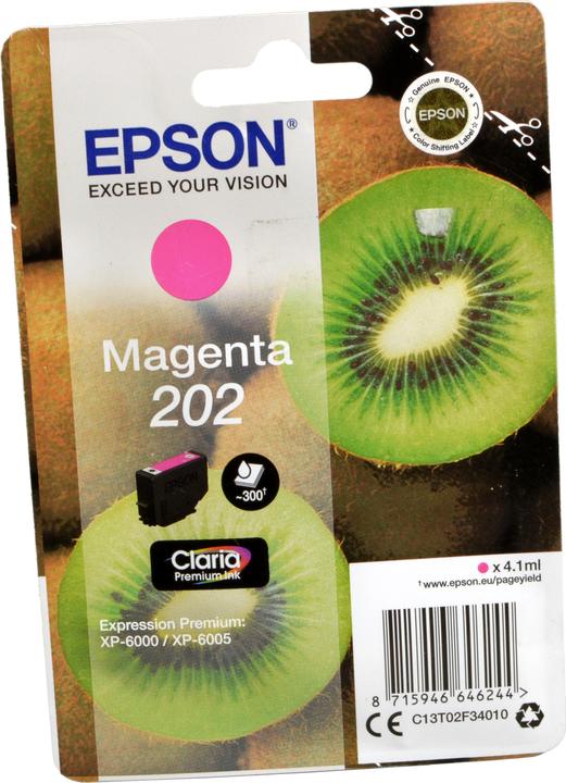 Actual product image Epson 202 Claria Premium (M)