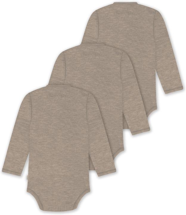 Immagine prodotto Normani Confezione da 3 pezzi di body merino per neonati a maniche lunghe per 0-24 mesi - 9349 (62)