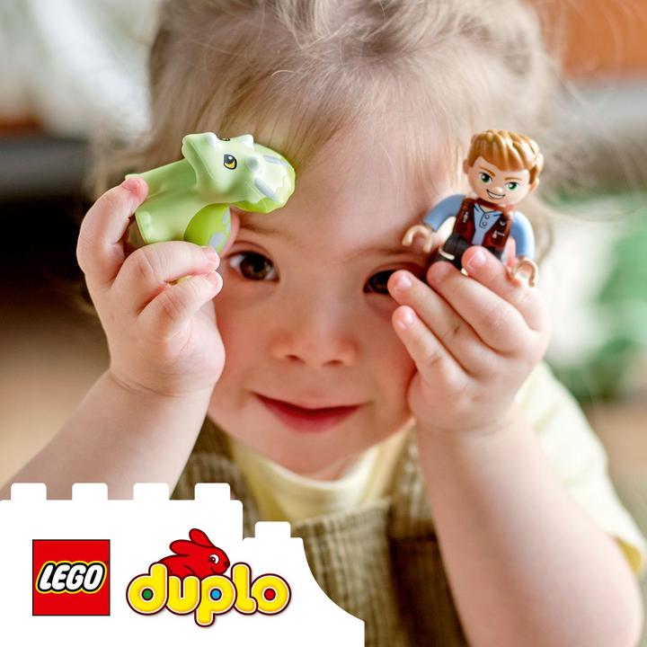 Produktbild LEGO Ausbruch des T. Rex und Triceratops (10939)