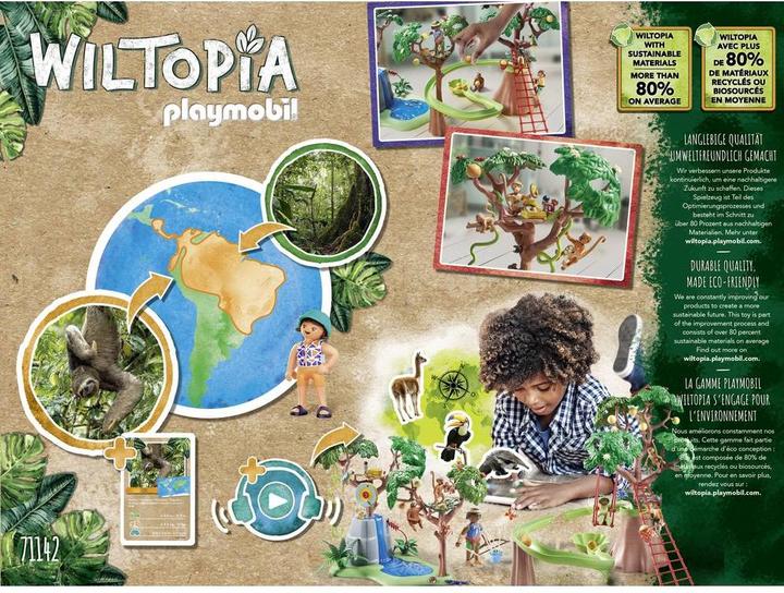 Image du produit Playmobil Wiltopia - Aire de jeux de la jungle tropicale (71142, Playmobil Wiltopia)