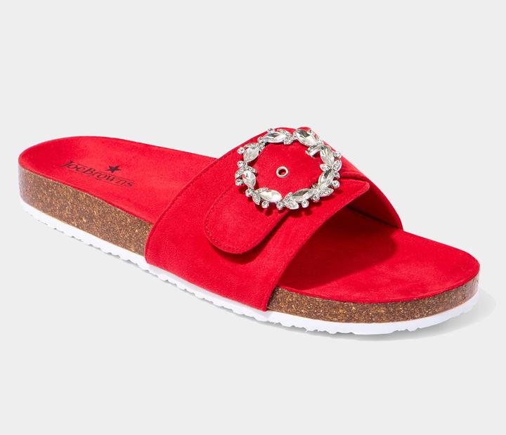 Produktbild Joe Browns Jewelled Buckle Slider Sandals (36)