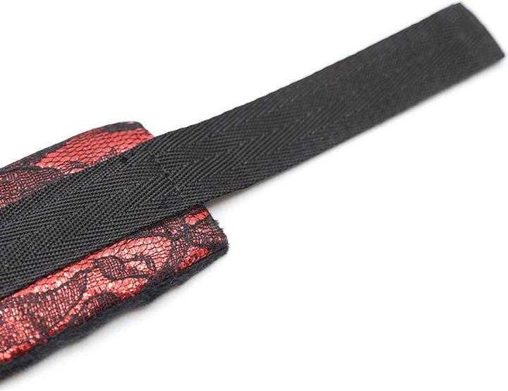 Produktbild Ohmama Fetisch Kurz Samtspitze Handfesseln Nylon