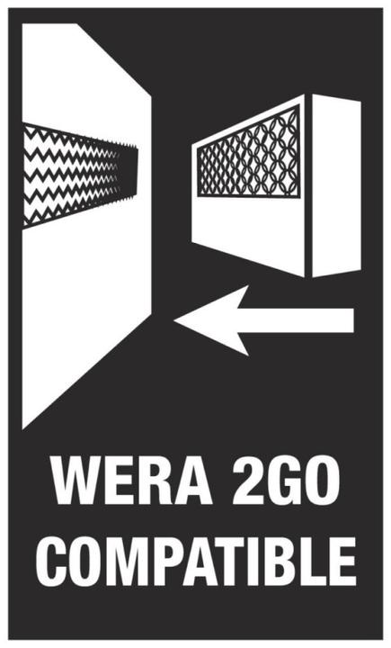 Produktbild Wera Kraftform Kompakt 28 B (PH2X 25mm, PH1 x 25 mm, Pz2x25mm, slot 1 x 5.5 x 25 mm, PZ 1 x 25, slot 1.2 x 6.5 x 25 mm)