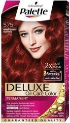 Palette Deluxe Oil-Care Hair Dye Permanently Coloring From Micro-Oil 575 Intense Red (575 Intense Red)