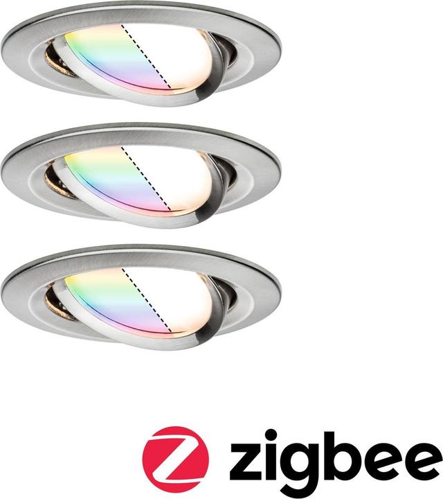 Produktbild Paulmann Einbauleuchte Nova Plus Set Zigbee (85 lm)