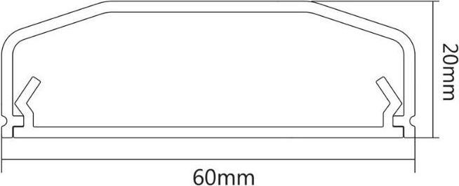 Produktbild Maclean MC-694 (Kabelkanal, 10 cm)