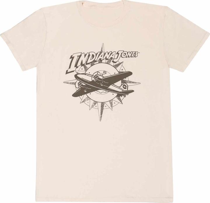 Produktbild Indiana Jones Flugzeug TShirt Erwachsene (M)