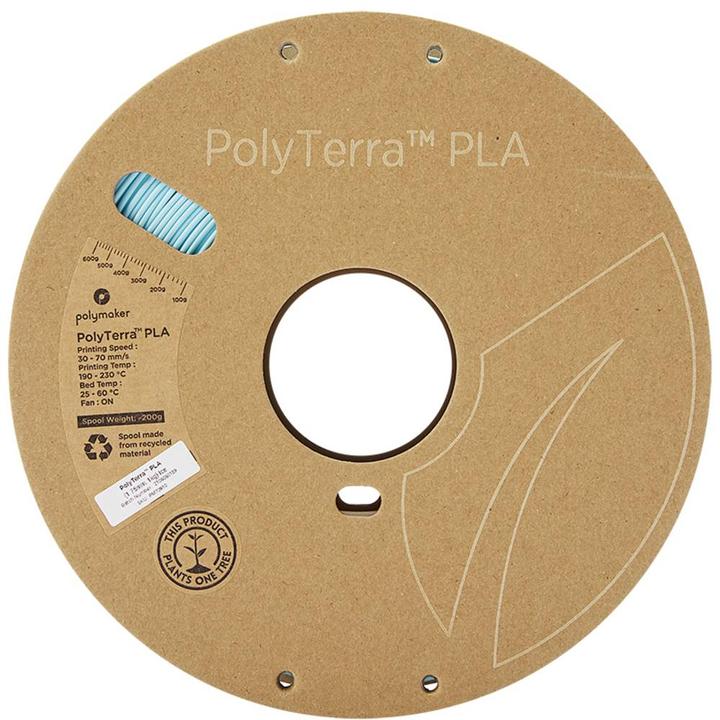 Produktbild Polymaker PolyTerra (PLA, 1.75 mm, 1000 g, Blau)