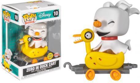 Immagine prodotto Proxy Funko POP - La notte prima di Natale - Zero nel carrello delle anatre (fosforescente) (57725)