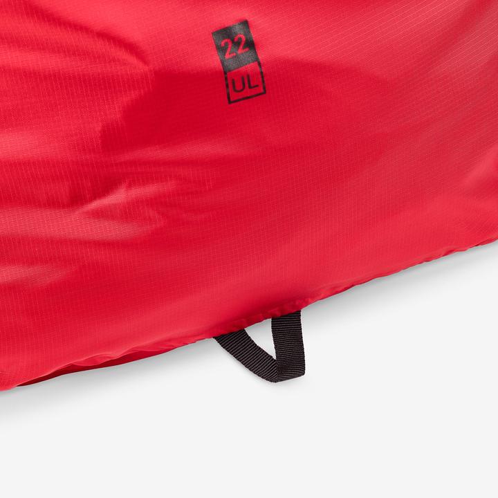 Actual product image Simond Packsack Drybag 22 l wasserdicht ultraleicht - rot