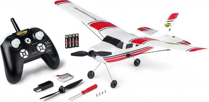 Immagine prodotto Carson Aereo sportivo RC 2.4 G 100% RTR rosso (Aliante)