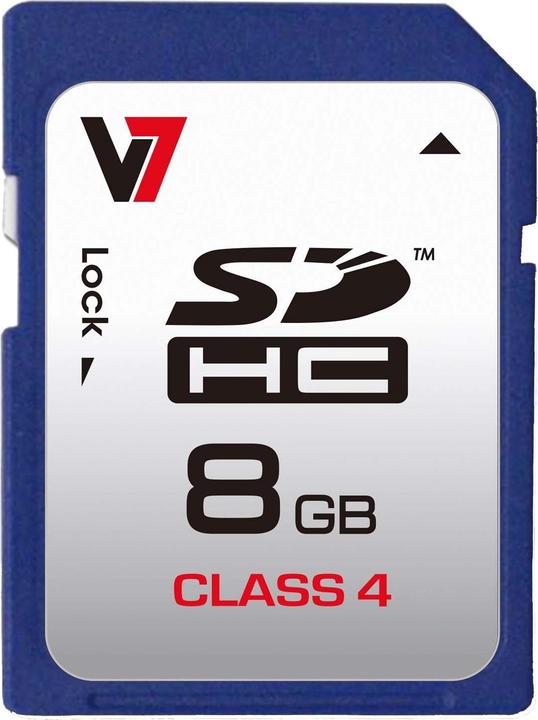 Produktbild V7 Sdhc 8gb (8 GB, SDHC)