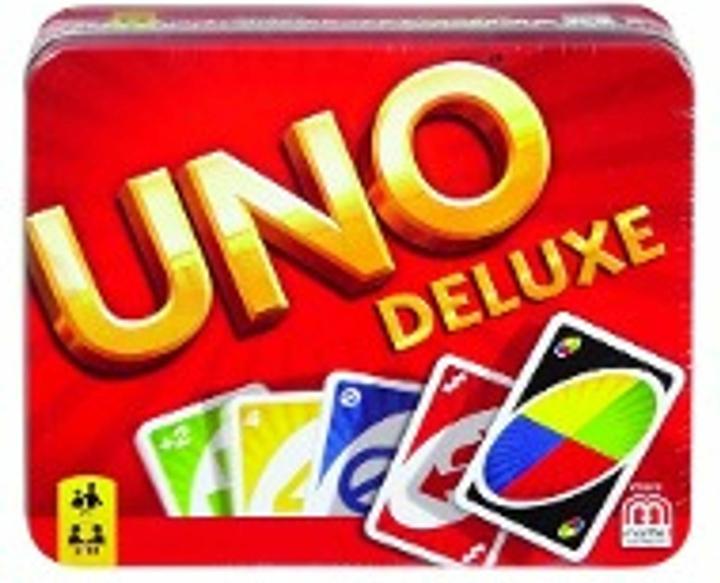 Produktbild Mattel Games Uno Kartenspiel Deluxe in Metalldose (Deutsch, Französisch, Italienisch)