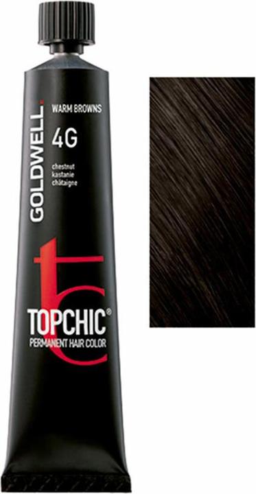 Actual product image Goldwell Topchic (4G Chestnut)