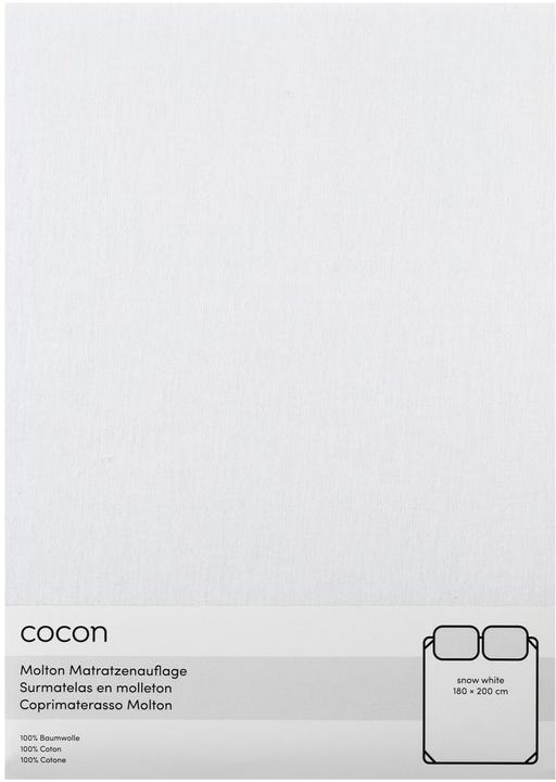 Actual product image Cocon Fixmolton 180 x 200 cm, Weiss, Eigenschaften: Keine (180 x 200 cm)