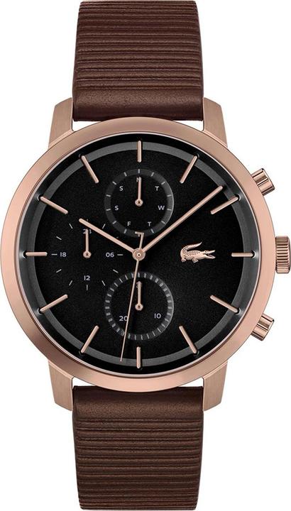 Actual product image Lacoste 2011257 Replay Chronograph men's watch 44mm 5ATM (Chronograph)