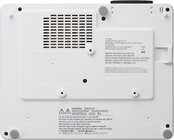 Actual product image RICOH PJ WXL5860 (4700 lm)