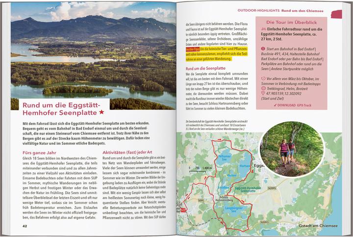 Produktbild OUTDOOR GUIDE Reiseführer Chiemgau & Berchtesgadener Land (Deutsch, Andreas Gruhle, 2024)