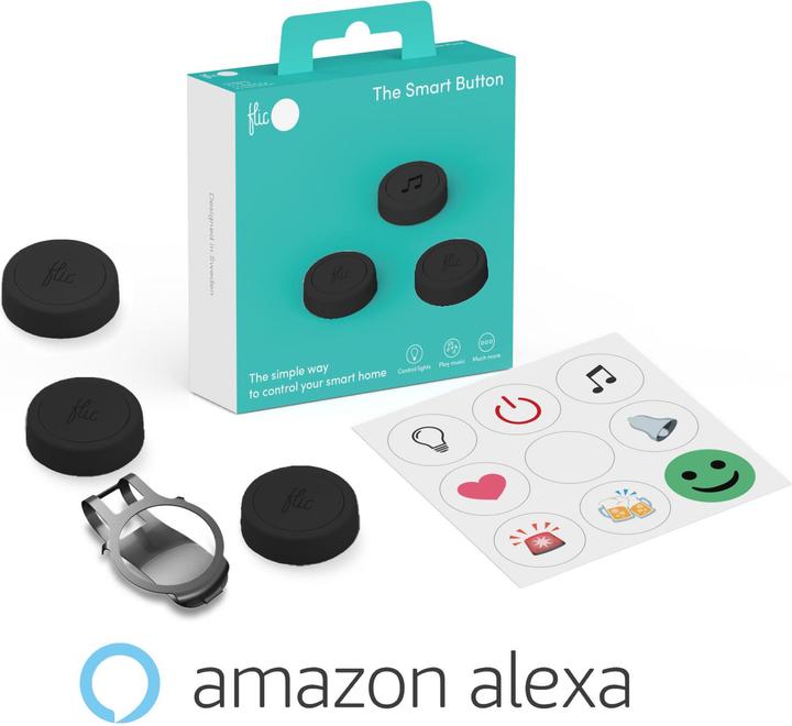 Actual product image Flic Bluetooth Smart Button 3er Pack