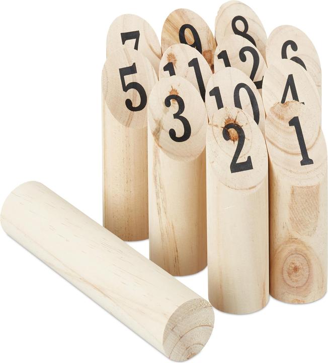 Actual product image Relaxdays Kubb Viking's Game