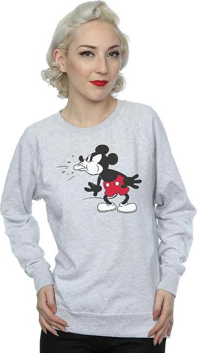 Immagine prodotto Disney Felpa Donna/Ladies Mickey Mouse Tongue (L)