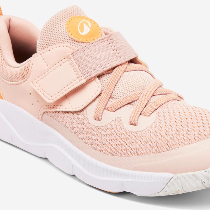 Image du produit Decathlon Chaussures à scratch et lacets élastiques légères enfant, Playful Fast Rose (36)