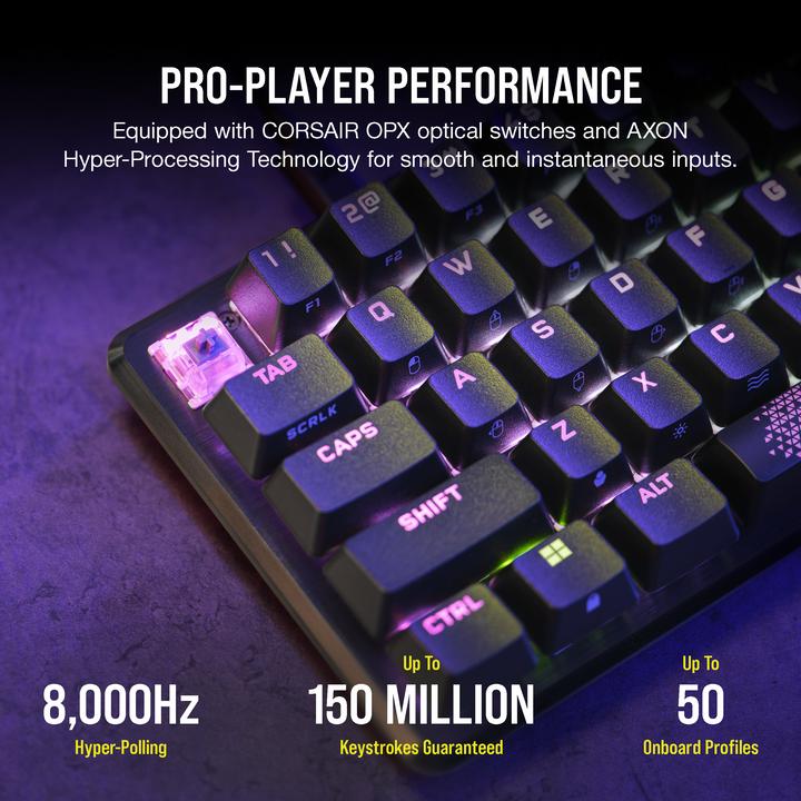 Actual product image Corsair K65 Pro Mini (CH, Cable)
