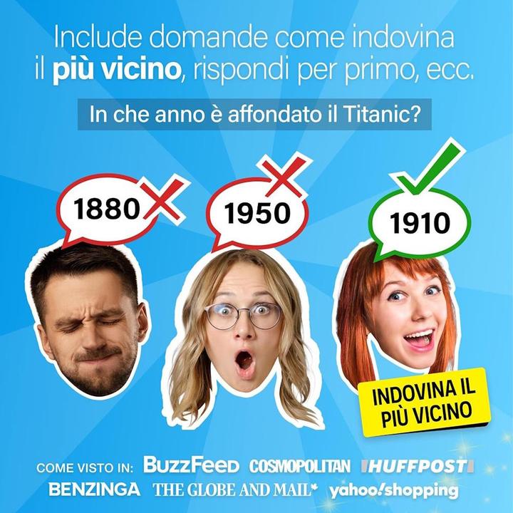 Produktbild The World Game Quanto ne sai? - Quiz con Domande su tutto