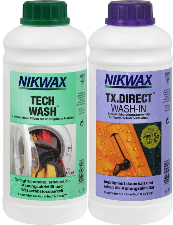 Nikwax Tech Wash + TX Direct 2 x 1 l (Flüssig)