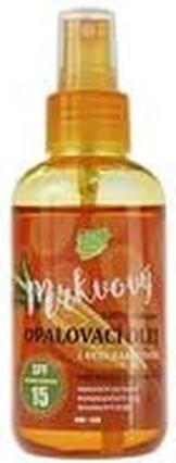 Vivapharm Vivaco S.R.O. - 100% Natural Tanning Oil With Carrot Extract Spf 15 (SPF 15, 150 ml)