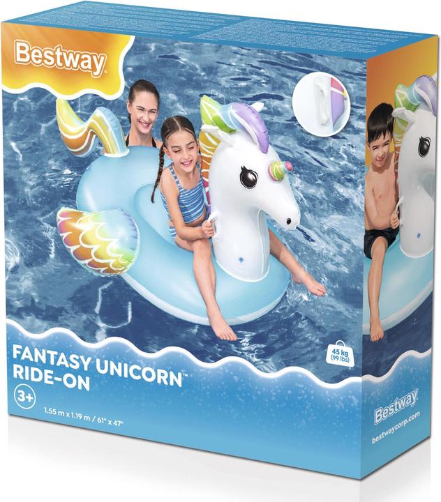Actual product image Bestway Fantasy Unicorn floating animal
