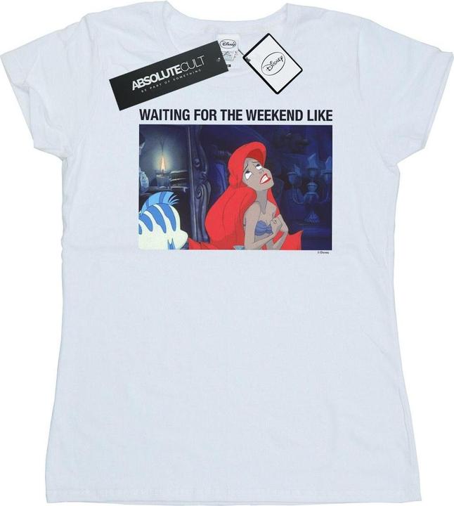Disney The Little Mermaid Waiting For The Weekend TShirt (XL)