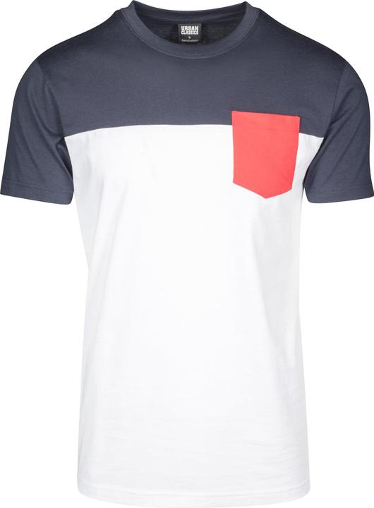 Urban Classics 3-Tone Pocket Tee (L)