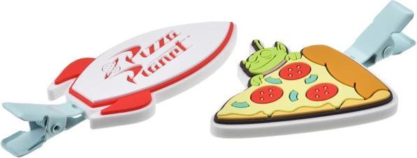 Actual product image Disney Little Green Men/Alien hair clip set Pizza Planet (2 pcs.)